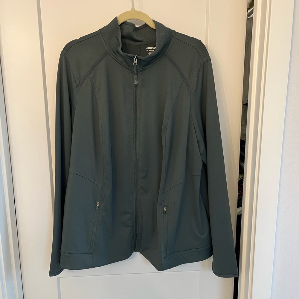 Jockey athletic zip up